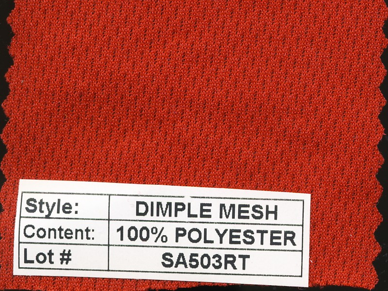 Dimple Mesh 100% Poly 180 Gram